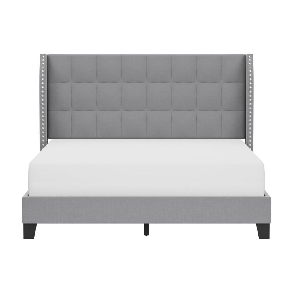 Beds | Abbywood Upholstered Bed Bedroom Beds