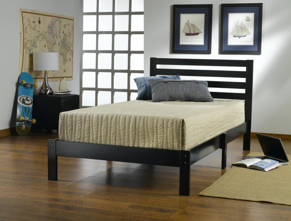 Beds | Aiden Wood Bed Bedroom Beds