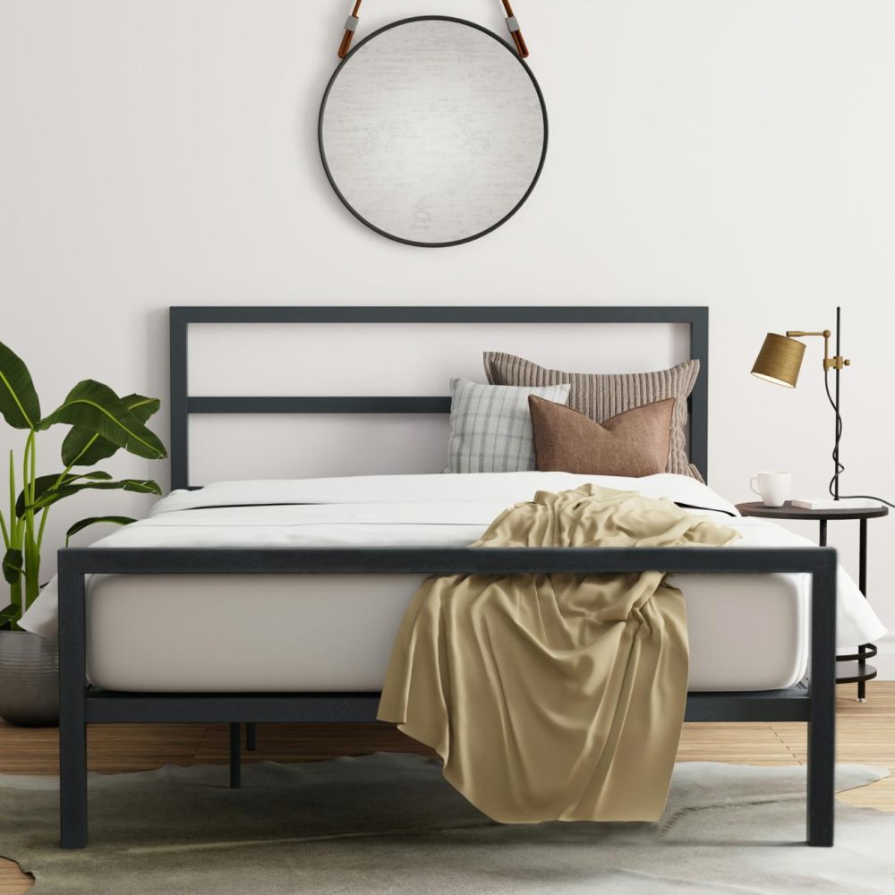 Beds | Alastair Metal Bed Bedroom Beds