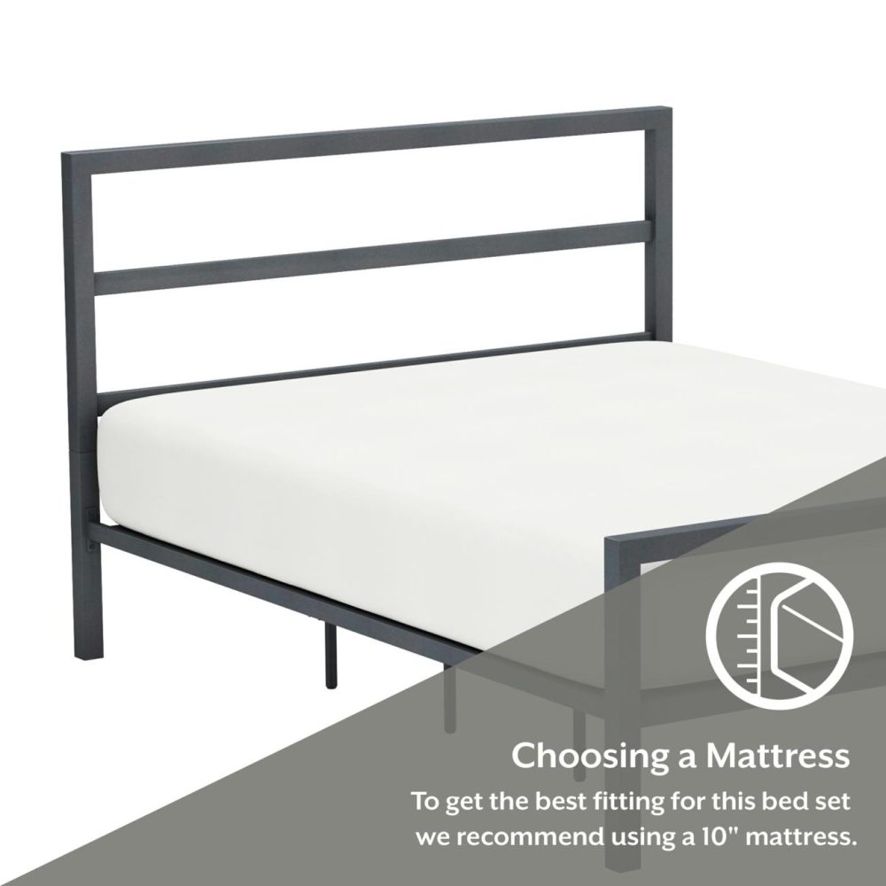 Beds | Alastair Metal Bed Bedroom Beds