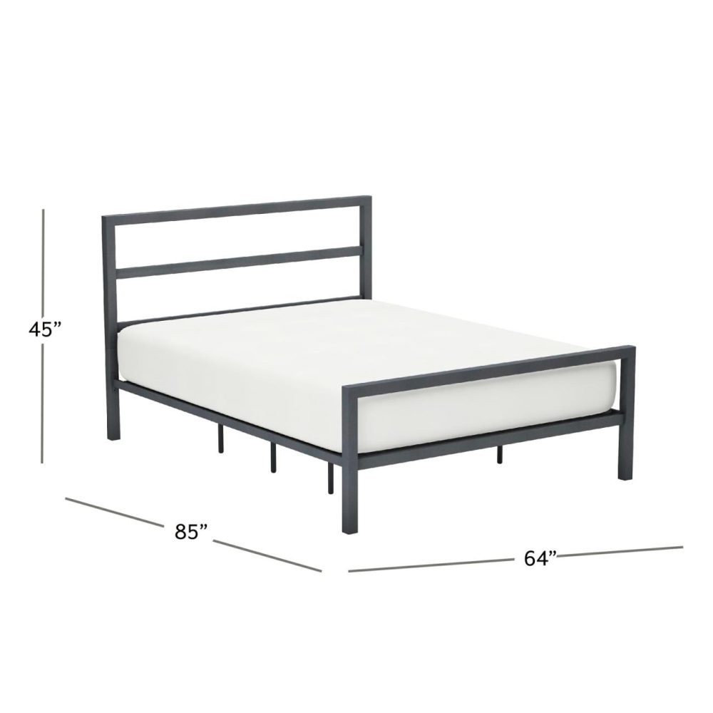 Beds | Alastair Metal Bed Bedroom Beds