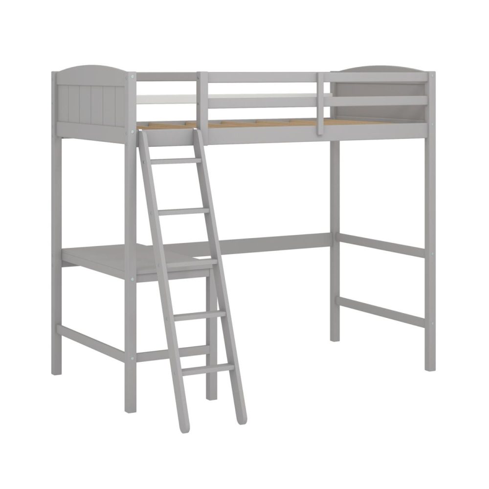 Beds | Alexis Wood Bunk Bed With Desk Bedroom Beds