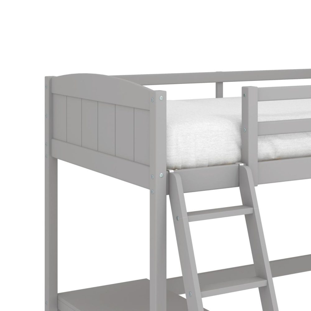 Beds | Alexis Wood Bunk Bed With Desk Bedroom Beds