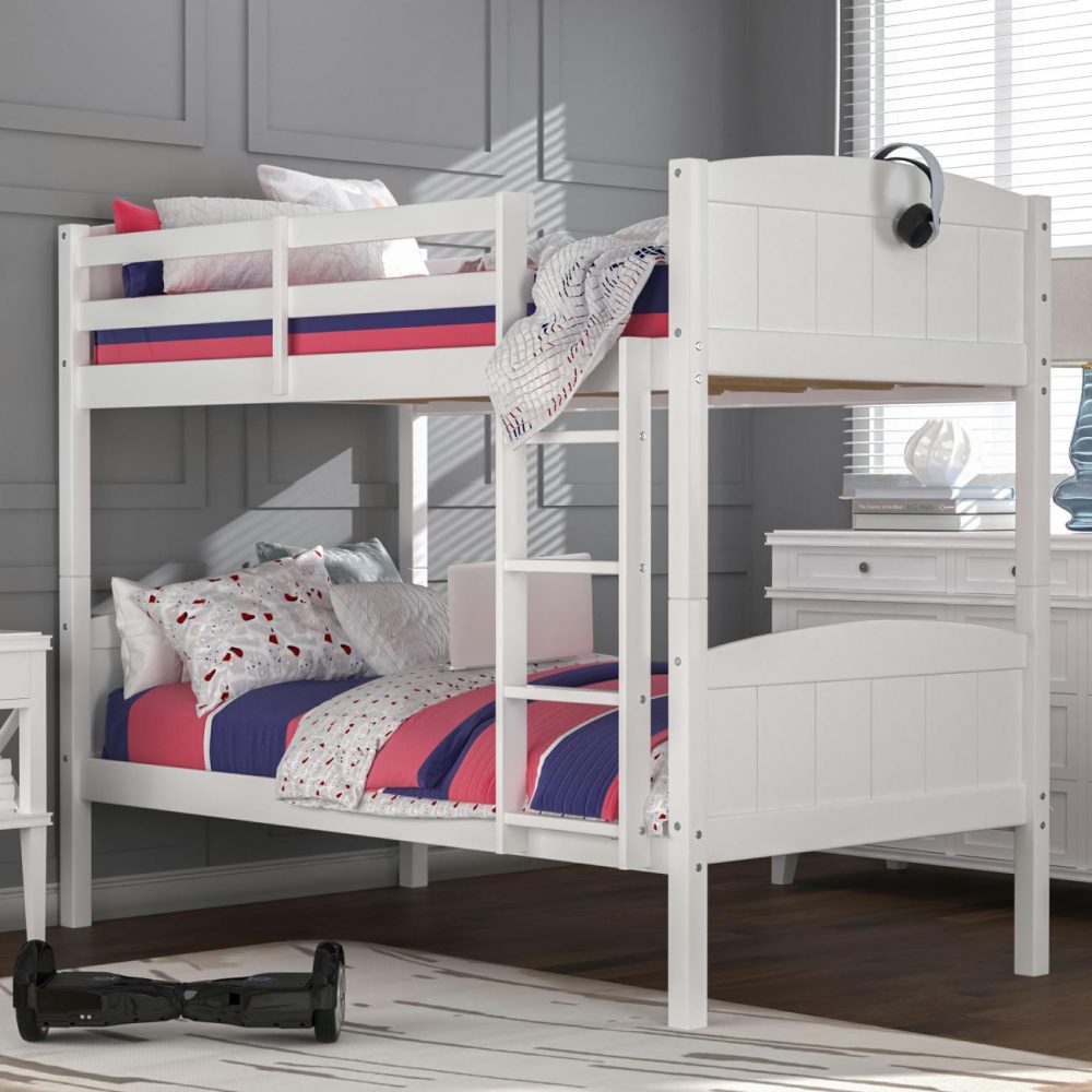 Beds | Alexis Wood Bunk Bed Bedroom Beds