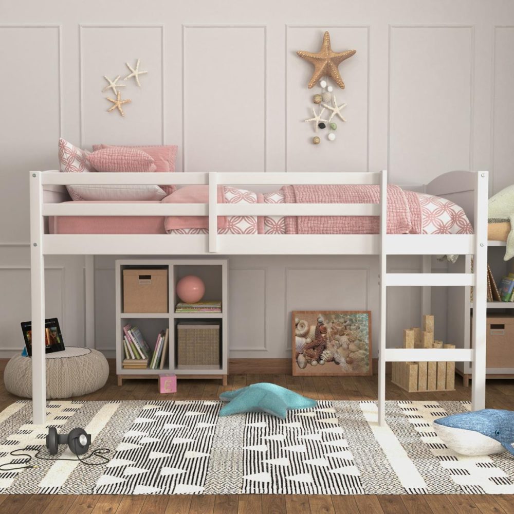 Beds | Alexis Wood Loft Bed Bedroom Beds