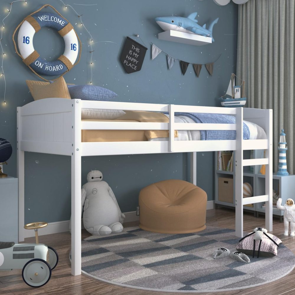 Beds | Alexis Wood Loft Bed Bedroom Beds