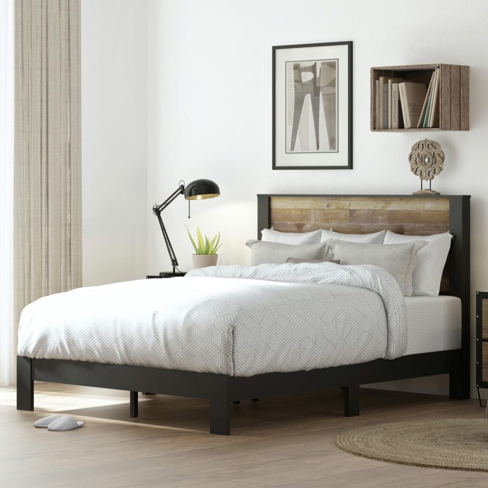 Beds | Bezza Wood Bed Bedroom Beds