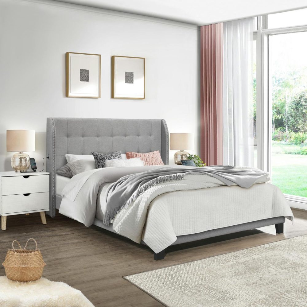 Beds | Buchanan Upholstered Bed Bedroom Beds