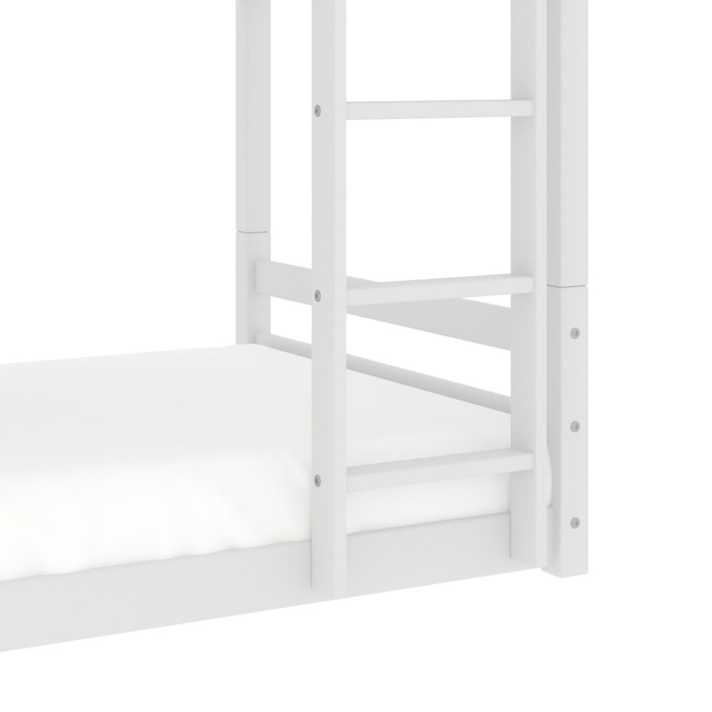 Beds | Campbell Wood Floor Bunk Bed Bedroom Beds