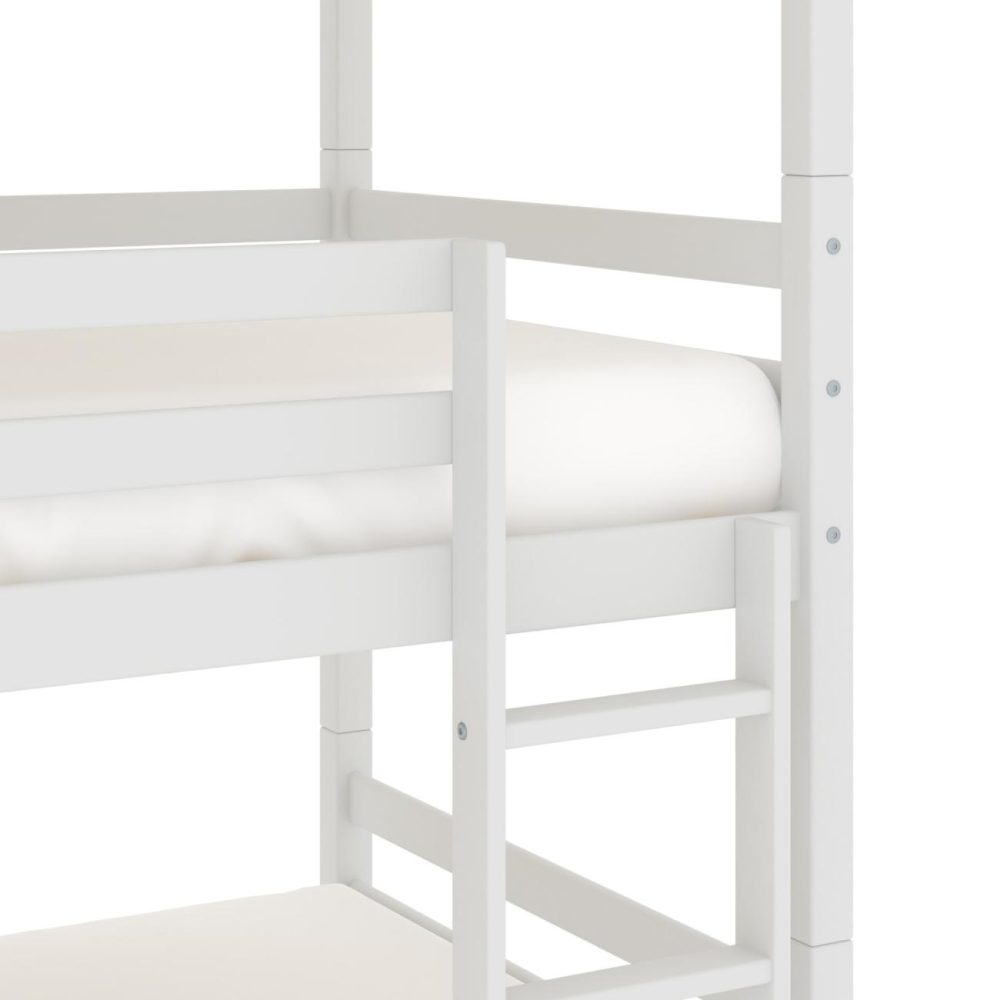 Beds | Campbell Wood Triple Bunk Bed Bedroom Beds