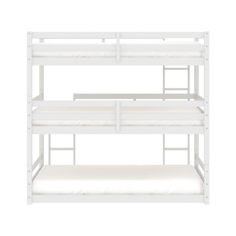 Beds | Campbell Wood Triple Bunk Bed Bedroom Beds