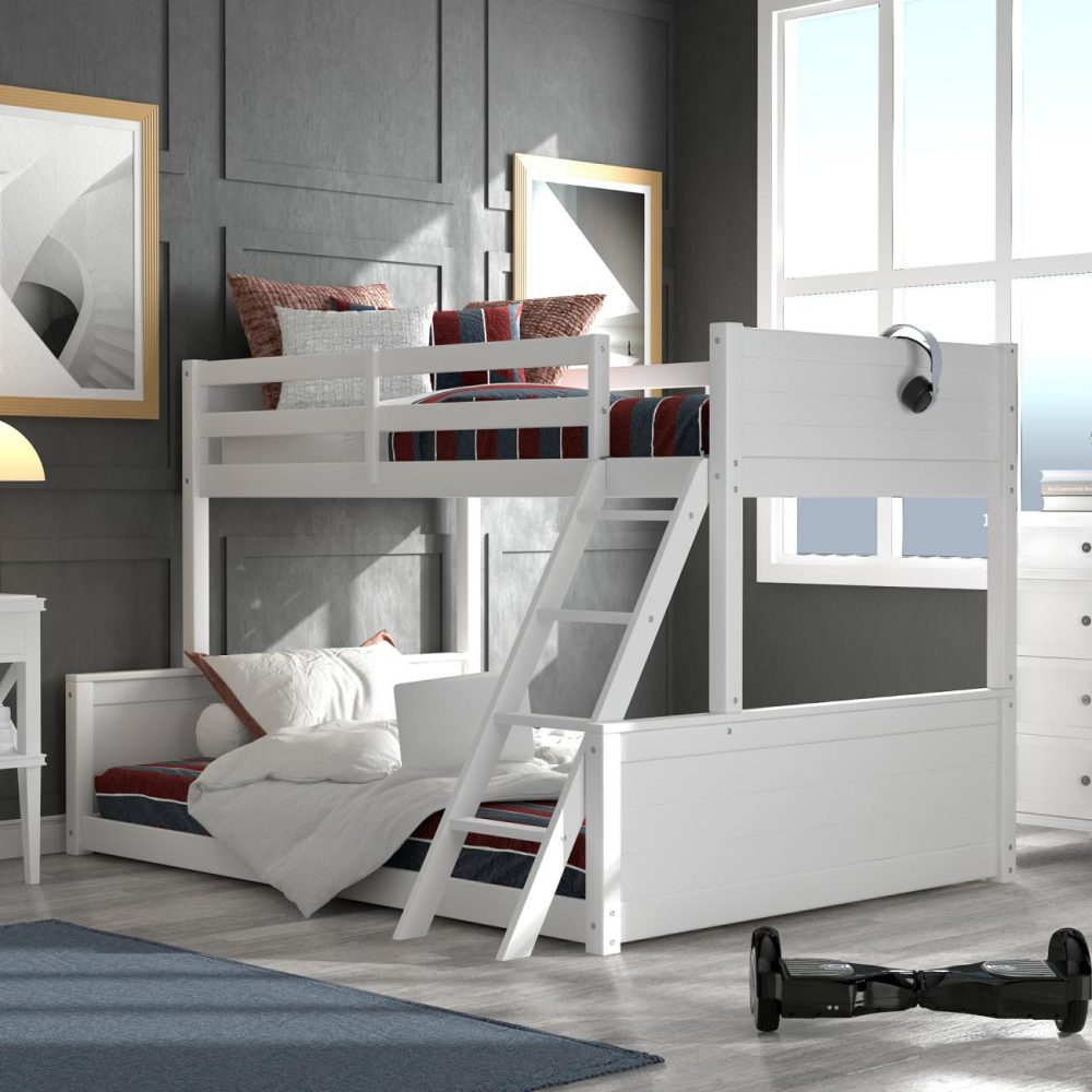 Beds | Capri Wood Bunk Bed Bedroom Beds