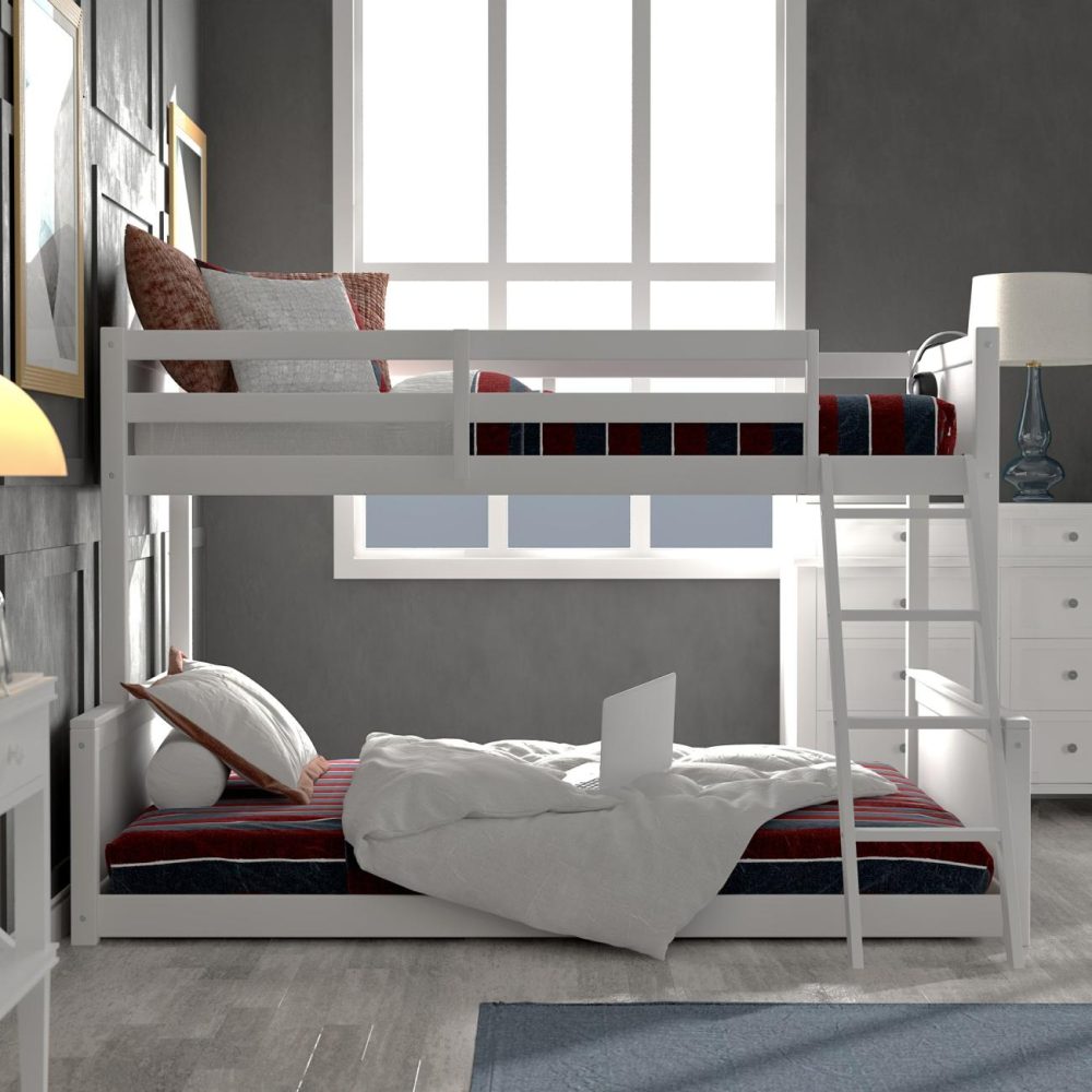 Beds | Capri Wood Bunk Bed Bedroom Beds