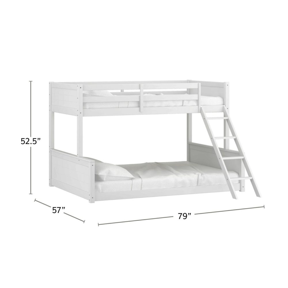 Beds | Capri Wood Bunk Bed Bedroom Beds