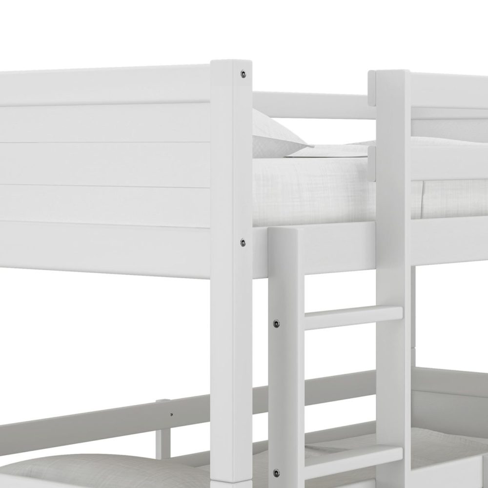 Beds | Capri Wood Triple Bunk Bed Bedroom Beds