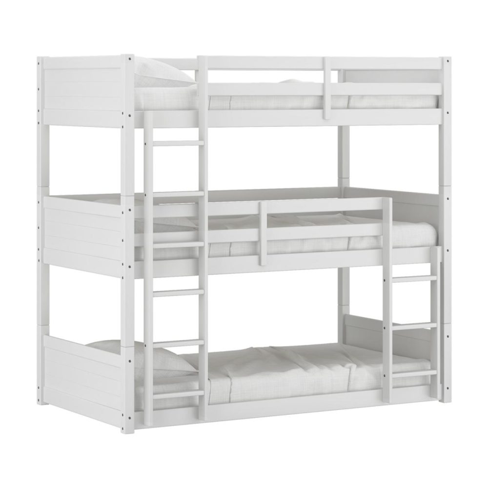 Beds | Capri Wood Triple Bunk Bed Bedroom Beds