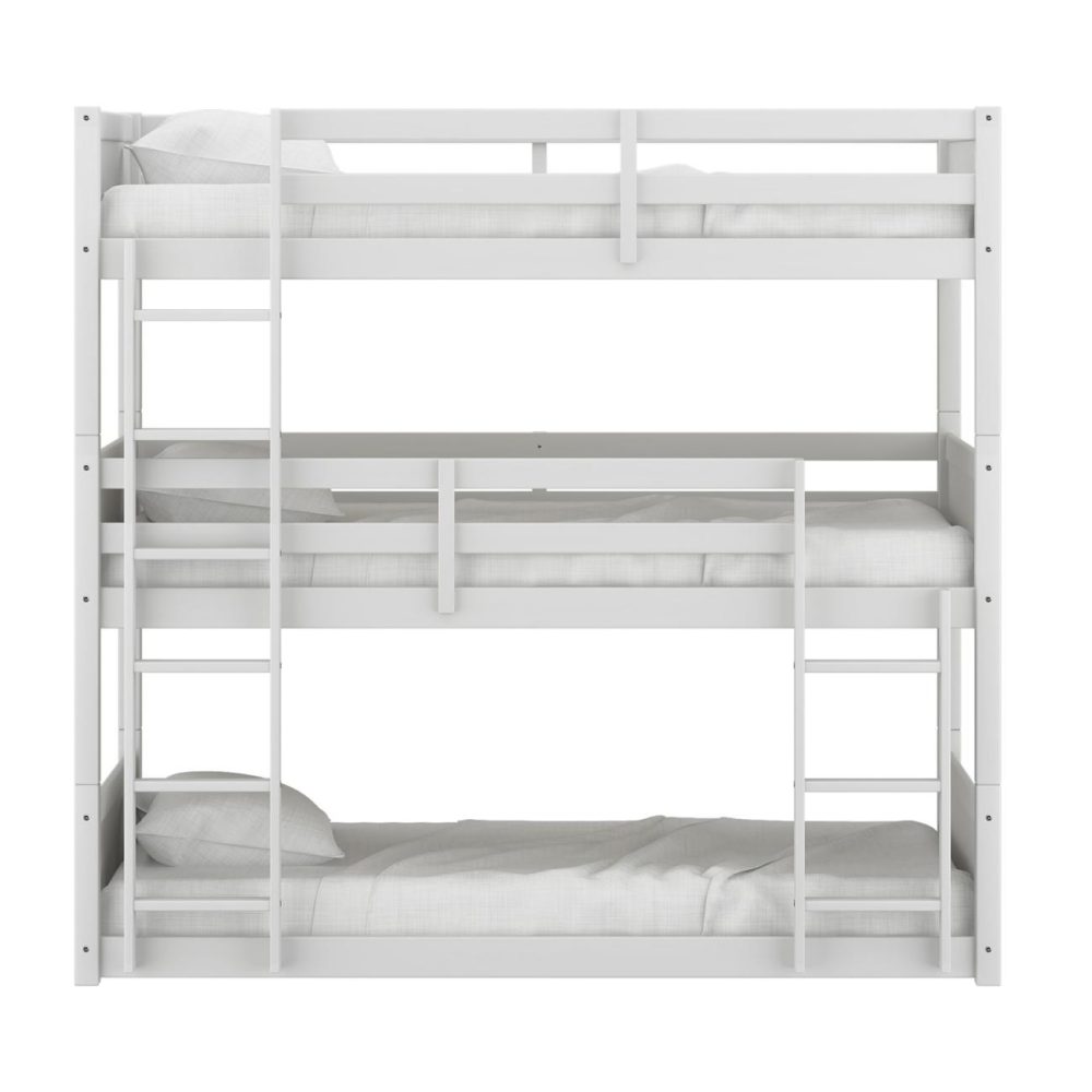 Beds | Capri Wood Triple Bunk Bed Bedroom Beds