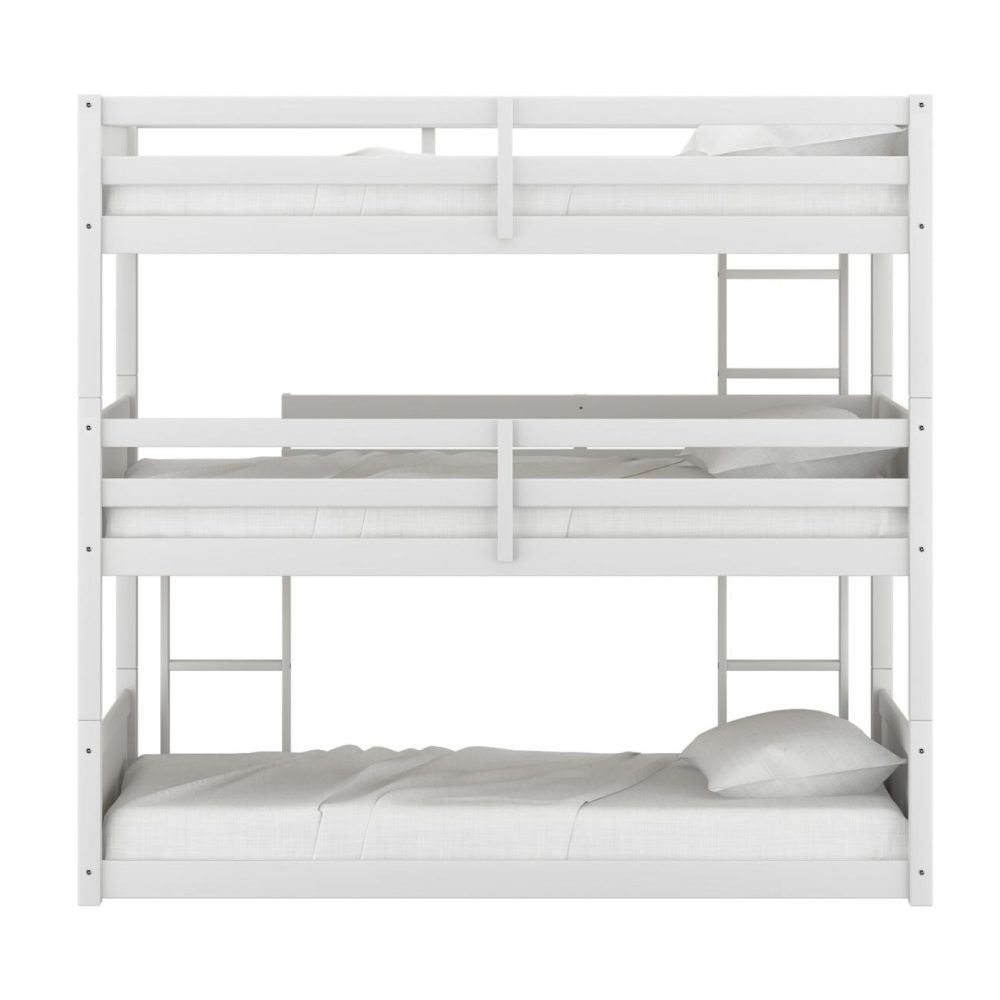 Beds | Capri Wood Triple Bunk Bed Bedroom Beds