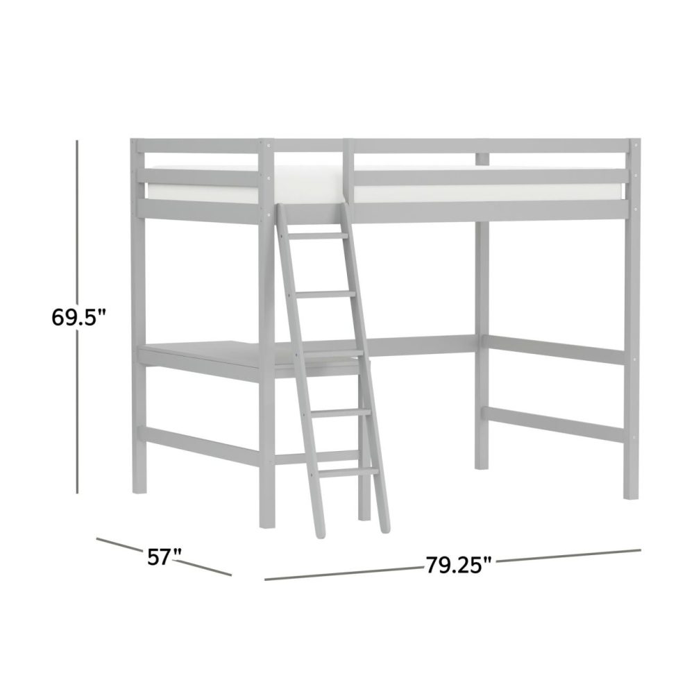 Beds | Caspian Wood Loft Bed Bedroom Beds