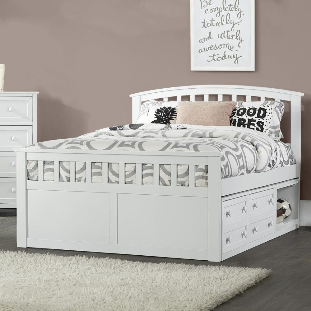 Beds | Charlie Wood Captain’s Bed With Storage Bedroom Beds