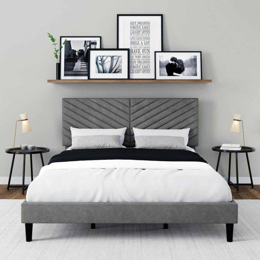 Beds | Crestwood Upholstered Bed Bedroom Beds