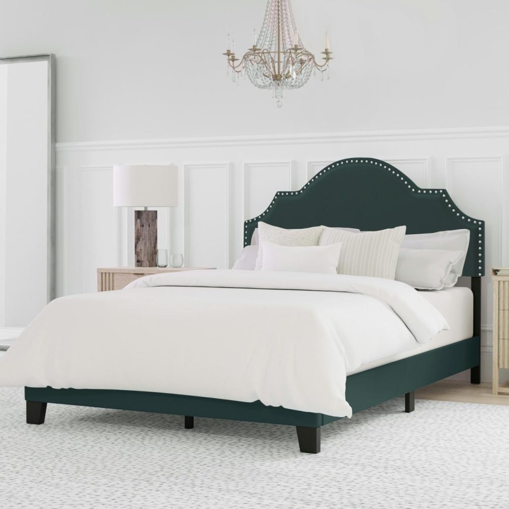 Beds | Cynthia Upholstered Bed Bedroom Beds