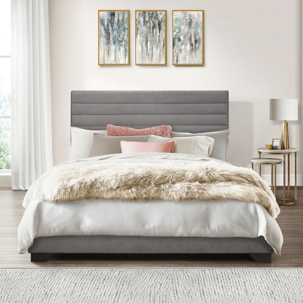 Beds | Edie Upholstered Bed Bedroom Beds