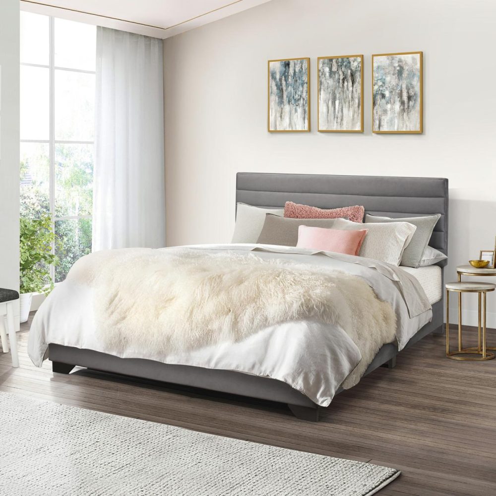 Beds | Edie Upholstered Bed Bedroom Beds