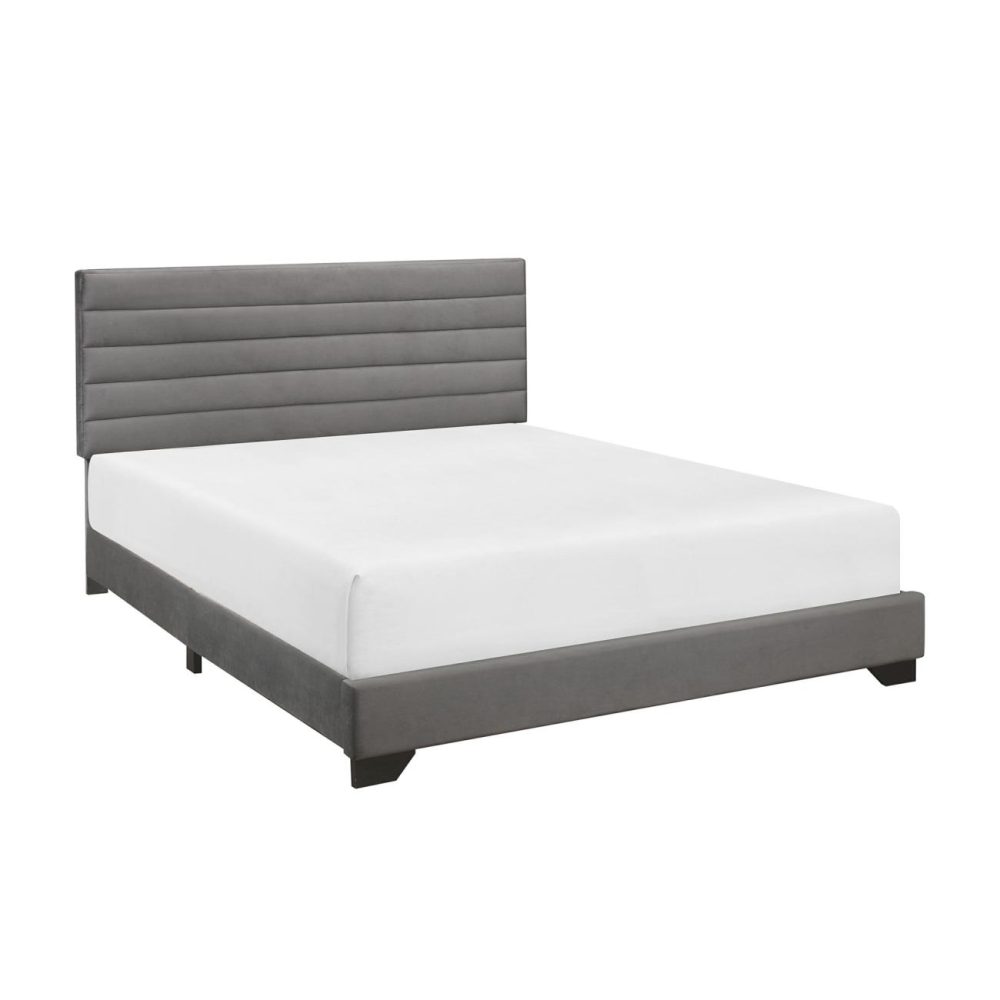 Beds | Edie Upholstered Bed Bedroom Beds