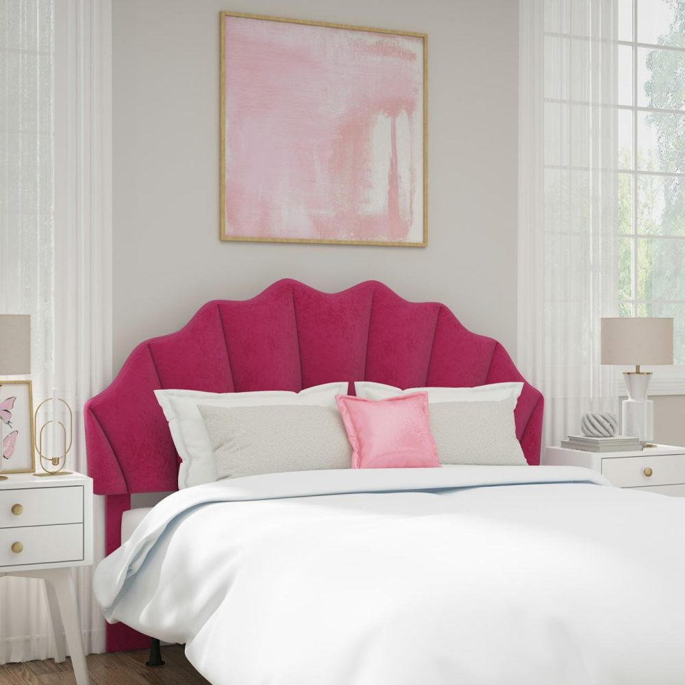 Beds | Elina Upholstered Headboard Bedroom Beds