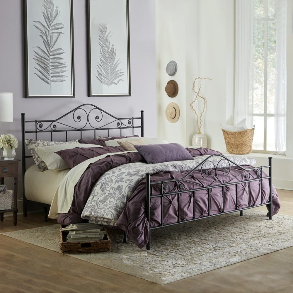 Beds | Harrison Metal Bed Bedroom Beds