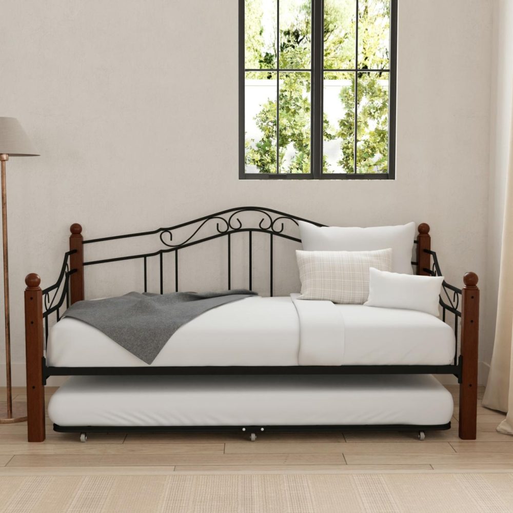 Beds | Madison Metal Daybed Bedroom Beds