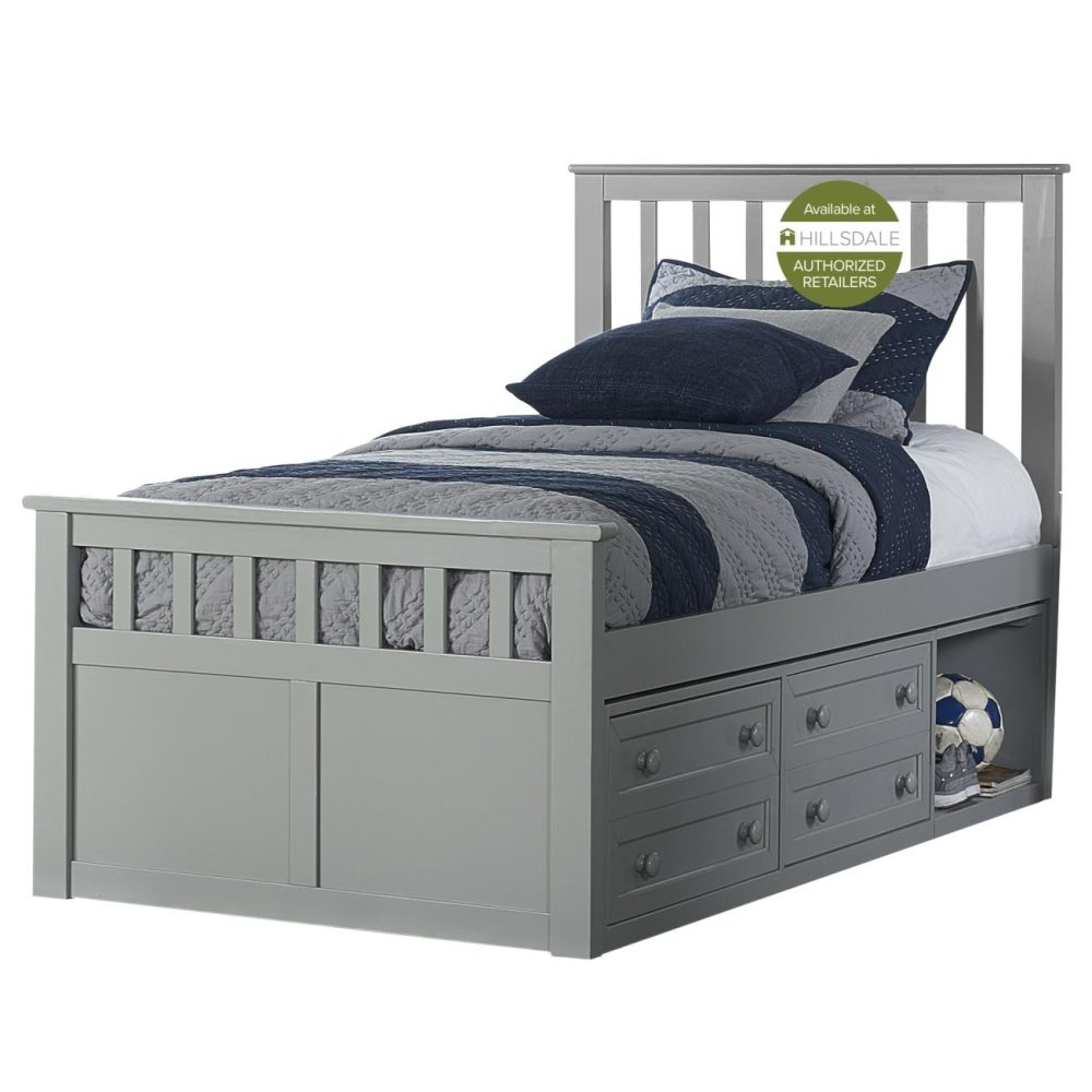 Beds | Marley Wood Captain’s Bed Accessories And Part With Storage Bedroom Beds