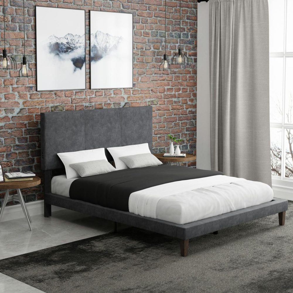 Beds | Muellen Upholstered Bed Bedroom Beds