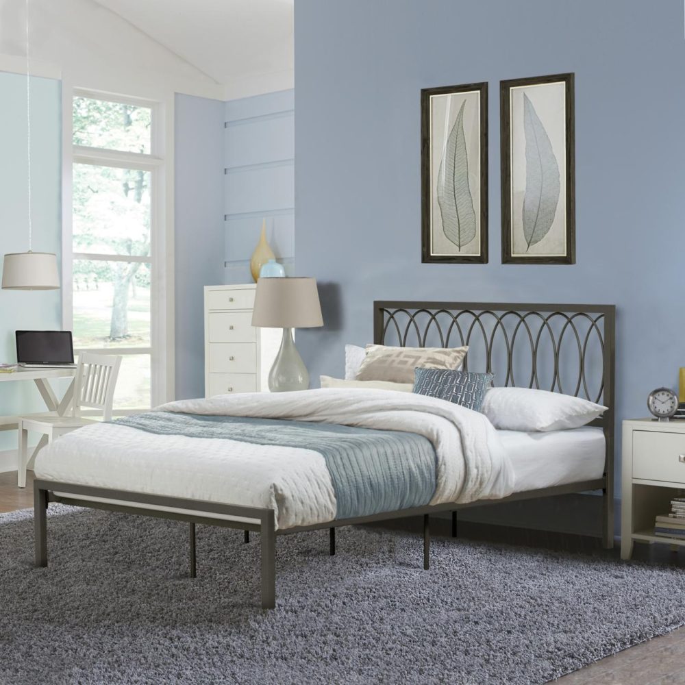 Beds | Naomi Metal Bed Bedroom Beds