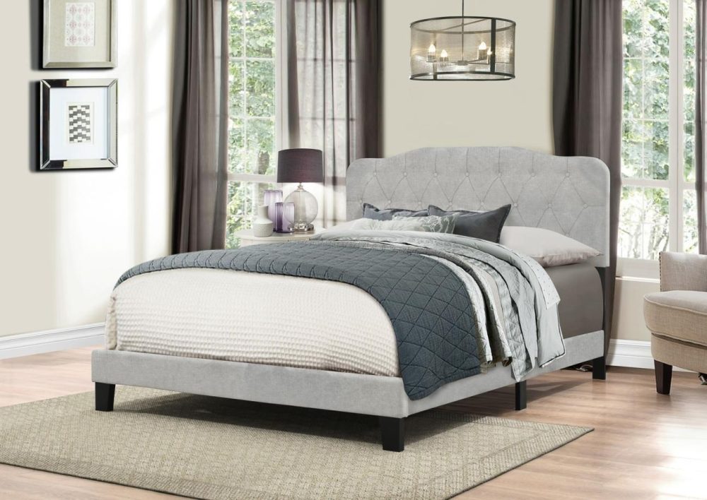 Beds | Nicole Upholstered Bed Bedroom Beds