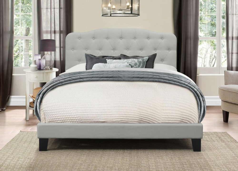 Beds | Nicole Upholstered Bed Bedroom Beds