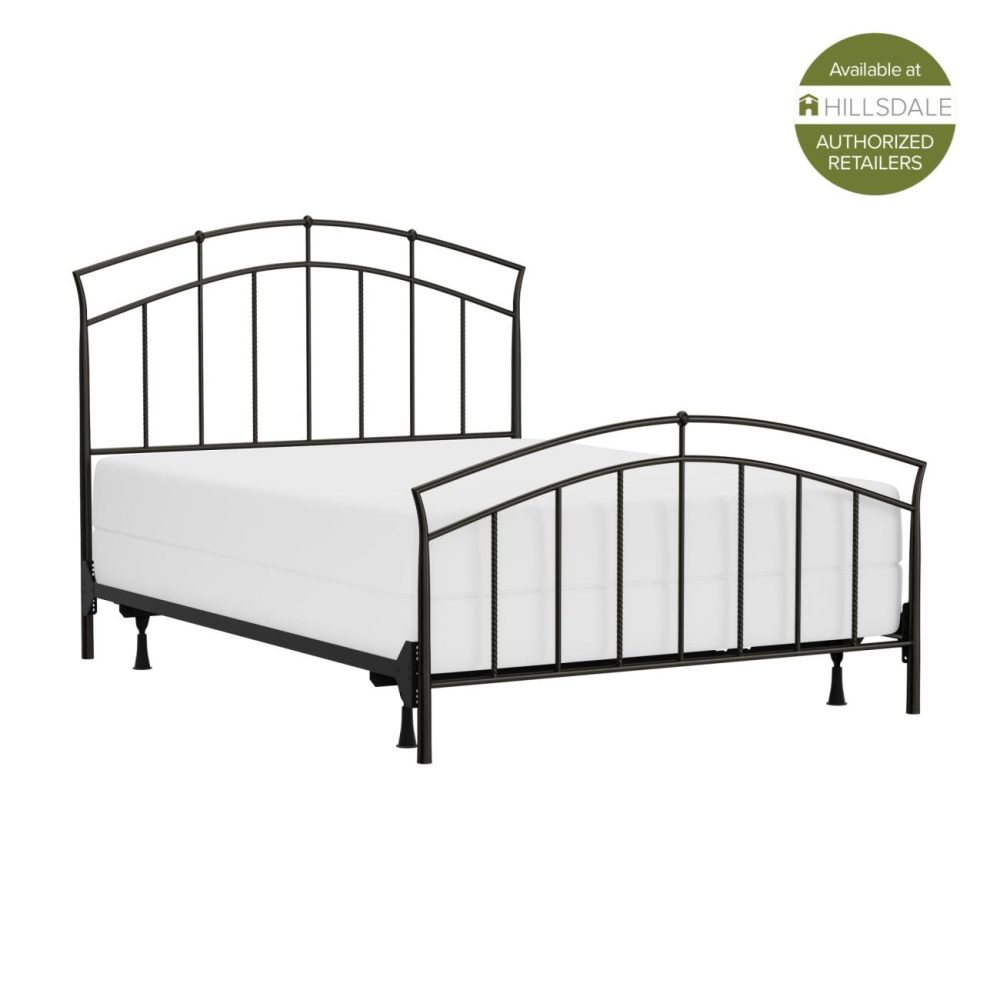 Beds | Vancouver Metal Bed Bedroom Antique Brown