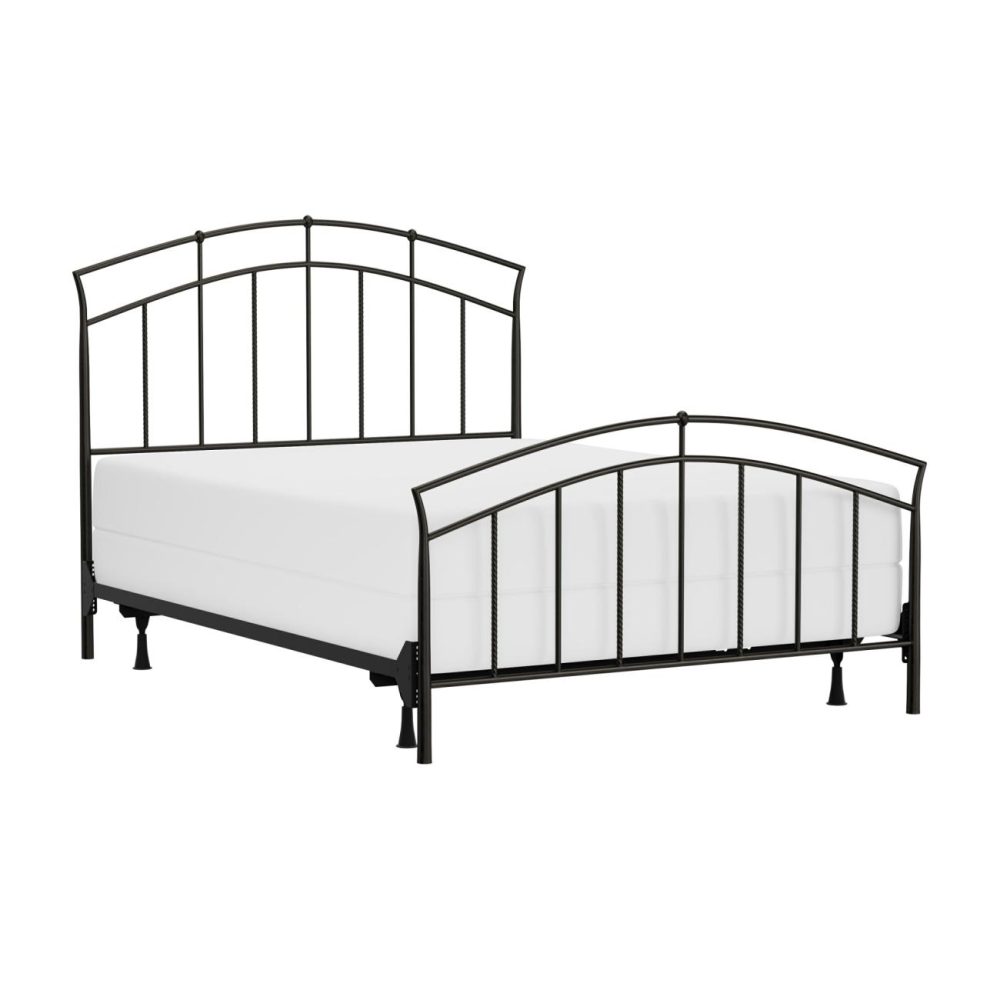 Beds | Vancouver Metal Bed Bedroom Antique Brown