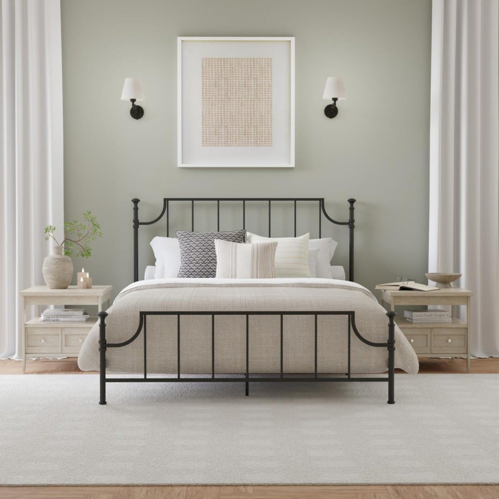 Beds | Veridian Metal Bed Bedroom Beds