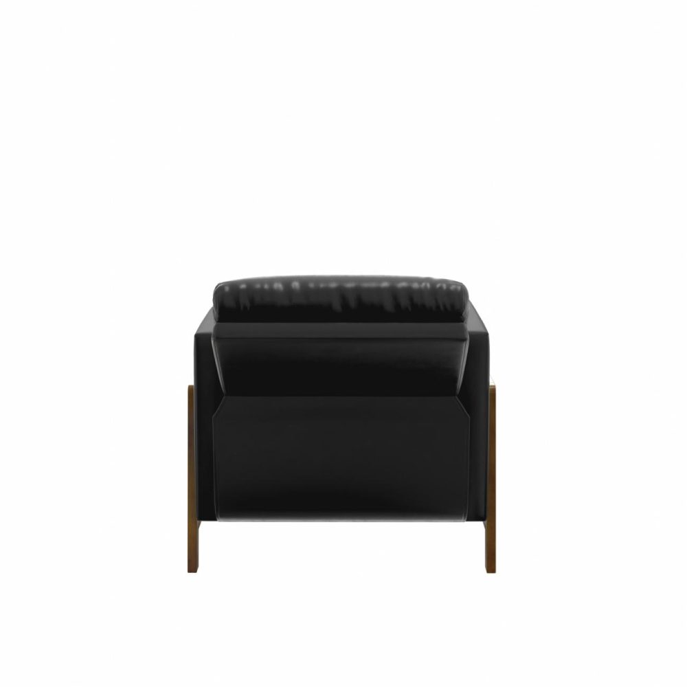 Chairs | Garnett Upholstered Recliner Chairs Black