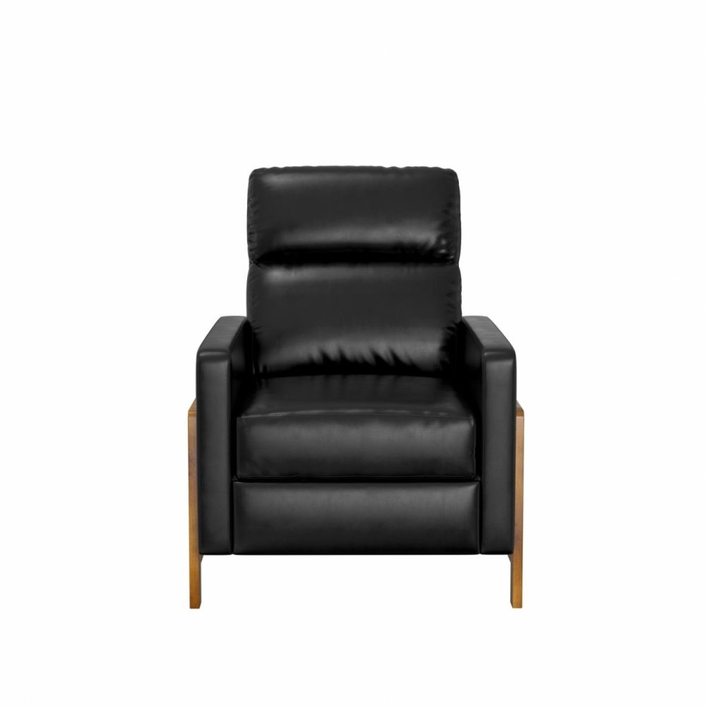 Chairs | Garnett Upholstered Recliner Chairs Black