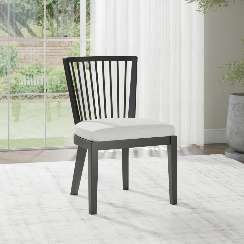 Chairs | Portsmouth Wood Dining Chair, Set Of 2 Chairs Black