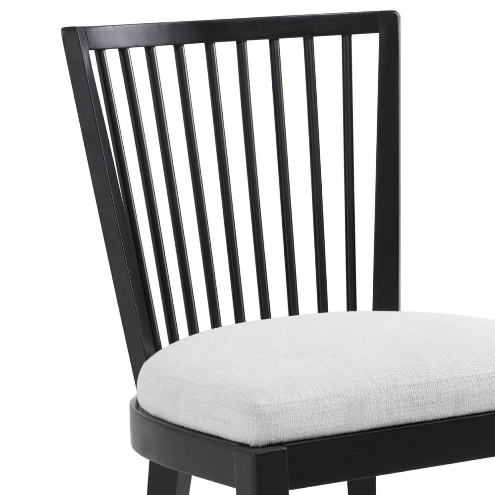 Chairs | Portsmouth Wood Dining Chair, Set Of 2 Chairs Black