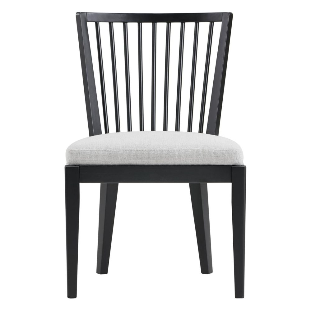 Chairs | Portsmouth Wood Dining Chair, Set Of 2 Chairs Black