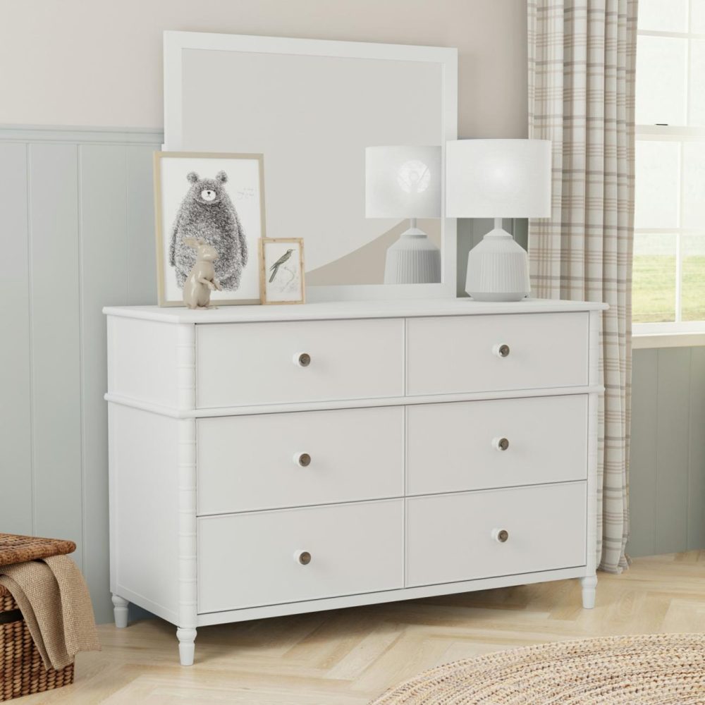 Dressers | Alva Wood Dresser With Mirror Dressers Dressers