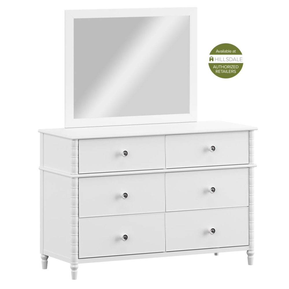 Dressers | Alva Wood Dresser With Mirror Dressers Dressers