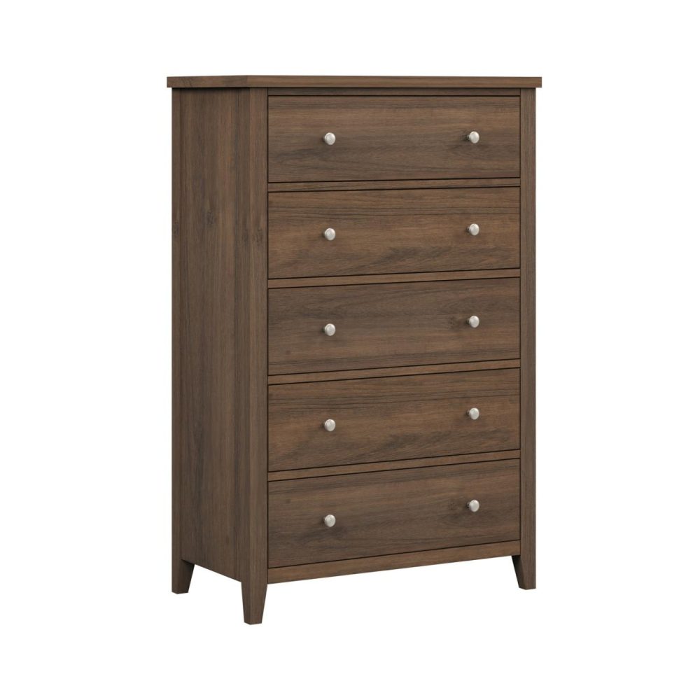 Dressers | Holborn Wood 5 Drawer Chest Bedroom Dressers