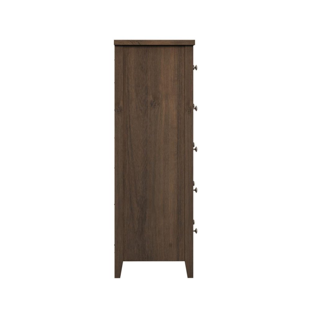 Dressers | Holborn Wood 5 Drawer Chest Bedroom Dressers