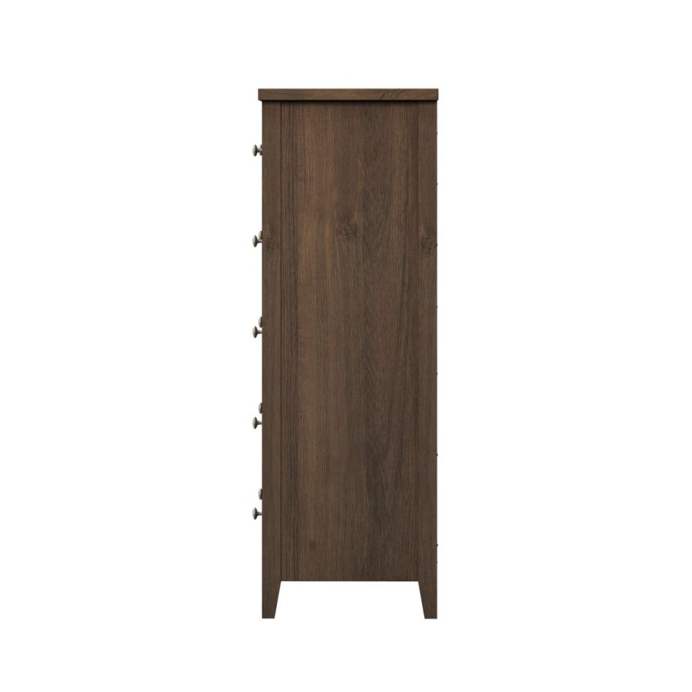 Dressers | Holborn Wood 5 Drawer Chest Bedroom Dressers